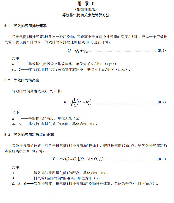 山東省揮發性有機廢氣排放標準