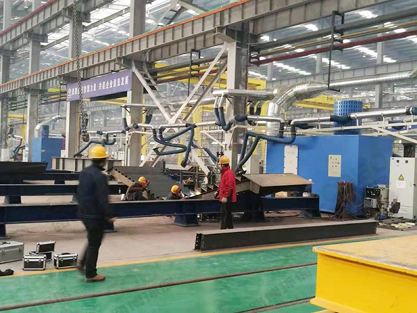 焊接煙塵治理項目竣工-山西某建工企業